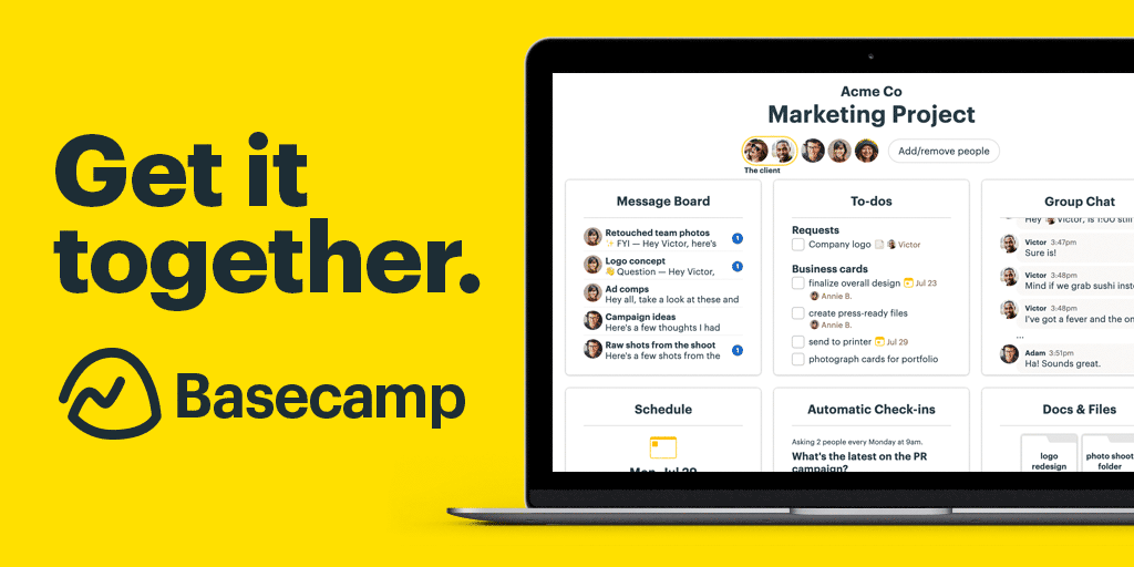 O Basecamp é uma das ferramentas mais utilizados para gestão de projetos