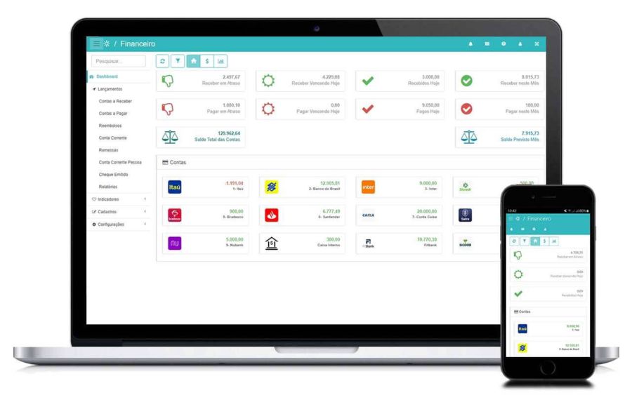 O Keruak é um software de gestão financeira voltado para pequenas e médias empresas