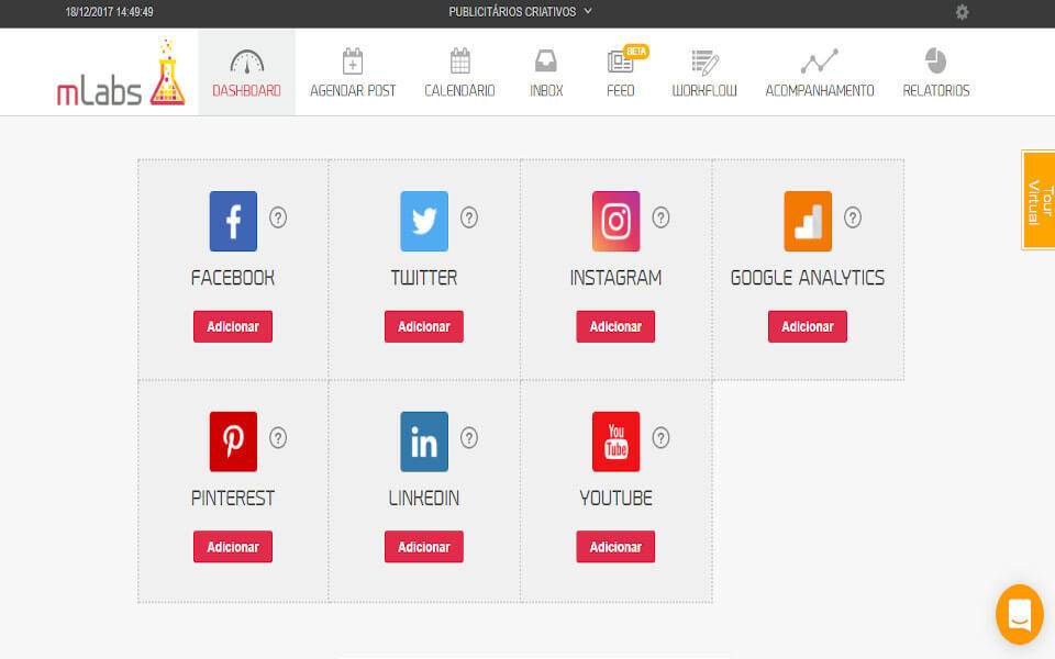 Dashboard mLabs