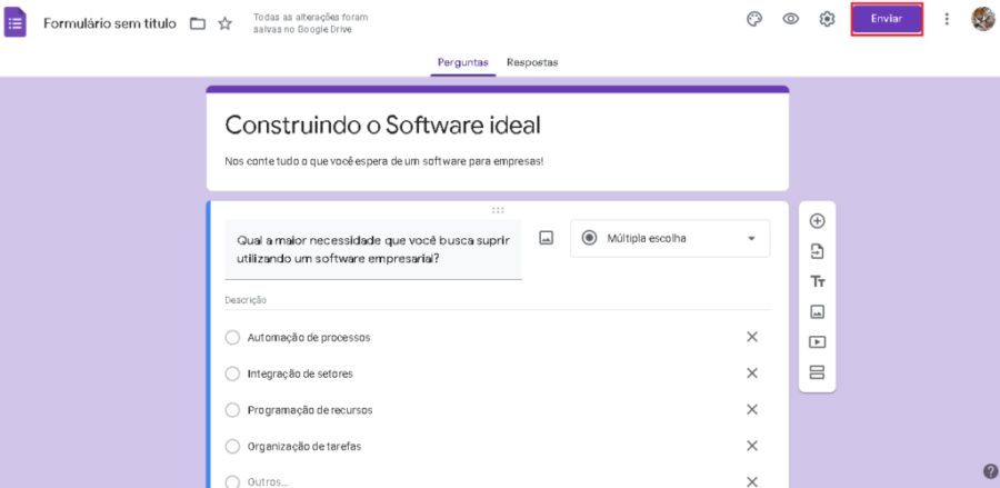 formulário