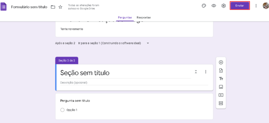Google Forms na B2B Stack
