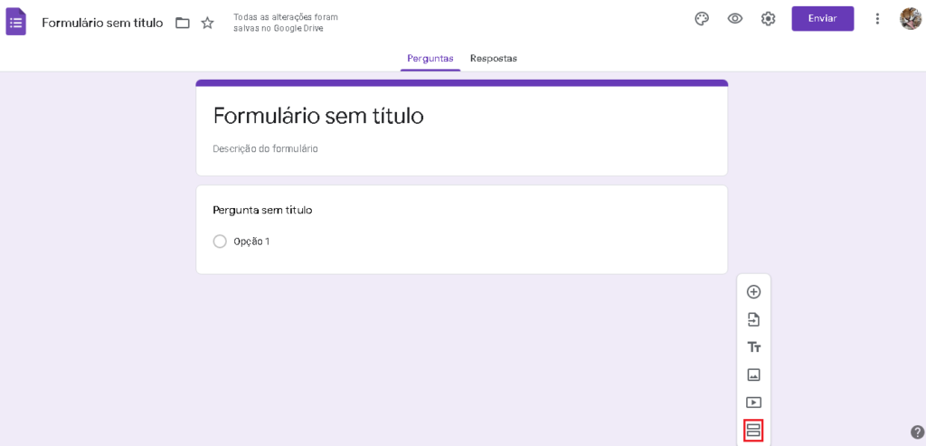 Google Forms na B2B Stack
