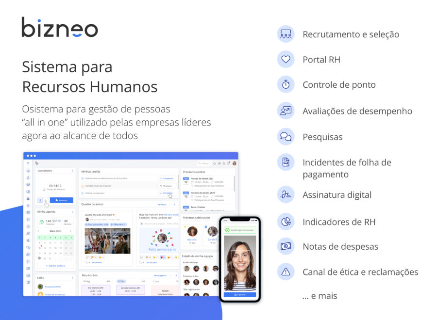 software All-in-one bizneo HR