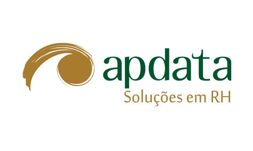 Logo da APdata, imagem relacionada a softwares de folha de pagamento
