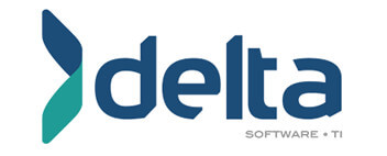Logo do Delta concorrente do GR8
