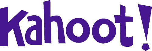 Logo da empresa Kahoot!. O logo possui a cor roxa e é usado como Gamificação