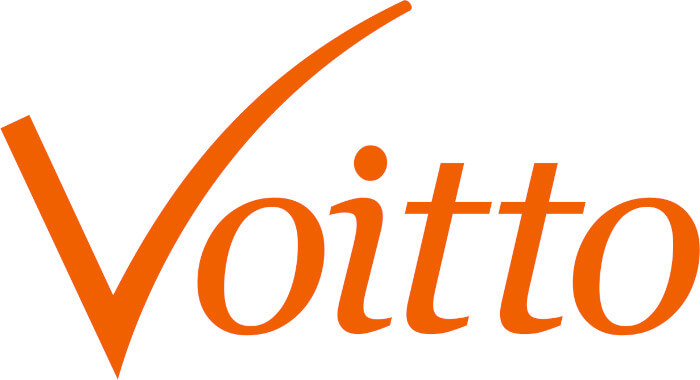 Logo da Voitto na cor laranja