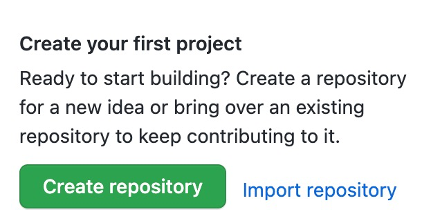 github create repository