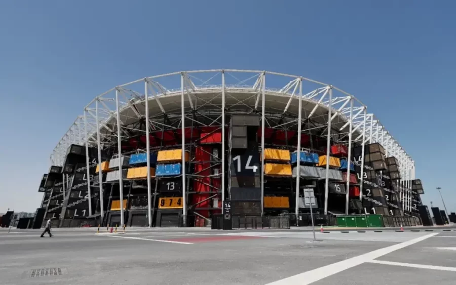 Estádio desmontável para a Copa do Mundo