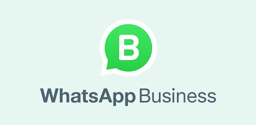 Imagem com a logo do WhatsApp Business