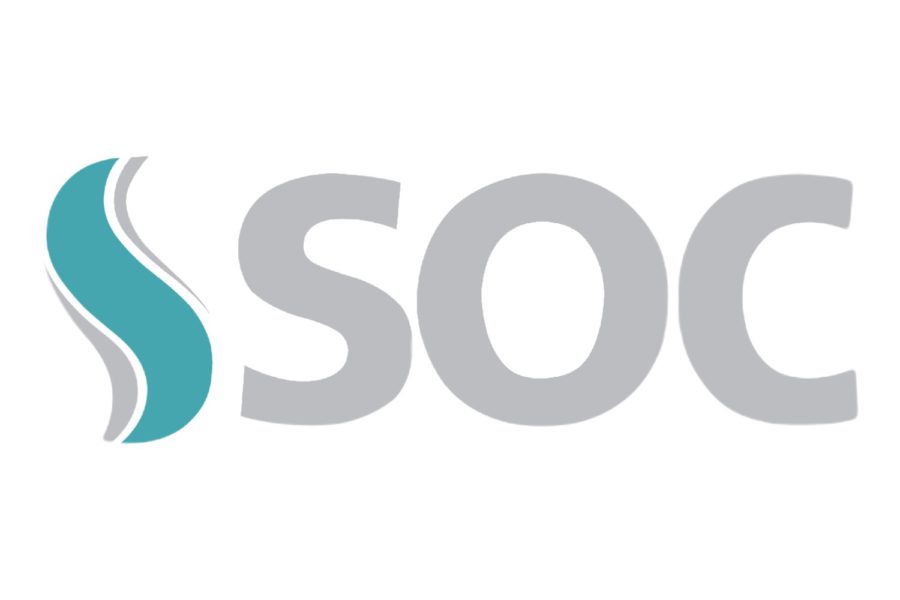 Imagem com o Logo da empresa SOC