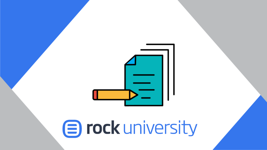 rock university logo