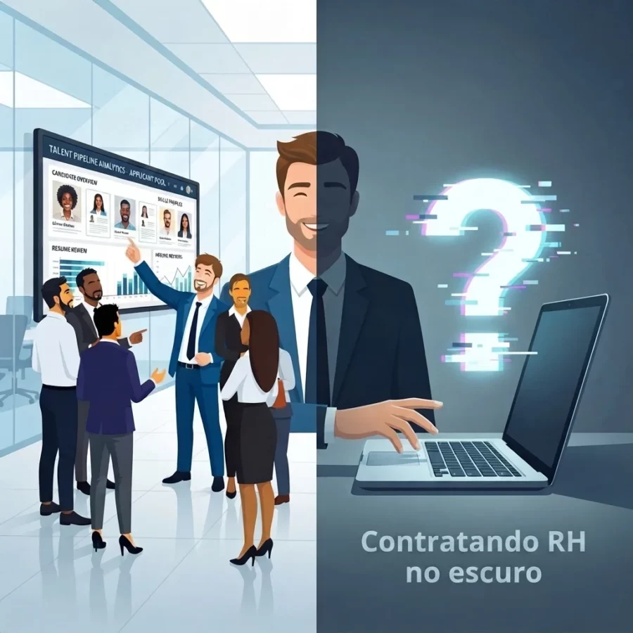 Evite riscos ao contratar software de RH. Aprenda a comparar ferramentas, usar provas sociais e escolher a solução ideal na B2B Stack.